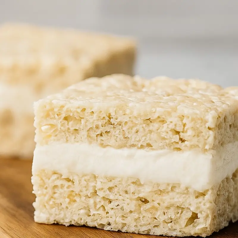 How to Make the Best Rice Krispie Treat Ice Cream Sandwich at Home 5 rice krispie treat ice cream sandwich 1